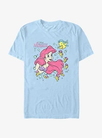Disney The Little Mermaid Ariel and Flounder Extra Soft T-Shirt