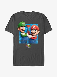 Mario The Super Mario Bros. Movie Mario & Luigi Extra Soft T-Shirt
