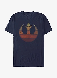 Star Wars Rebel Retro Gradient Extra Soft T-Shirt