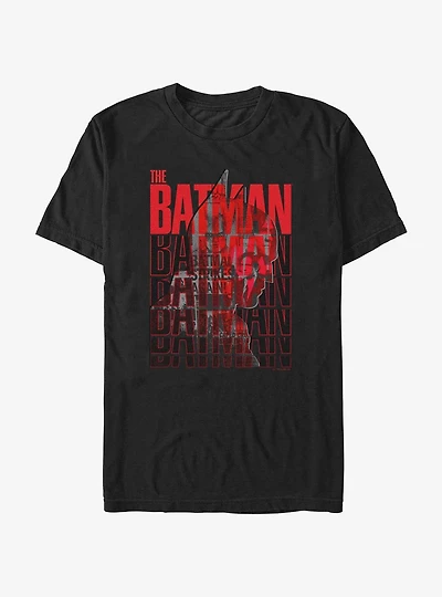 DC Comics Batman The Batman Stack Extra Soft T-Shirt