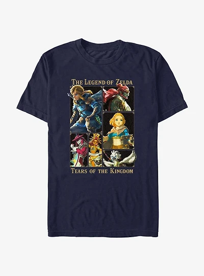 The Legend of Zelda: Tears of the Kingdom Hero Boxup T-Shirt
