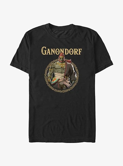 The Legend of Zelda: Tears of the Kingdom Ganondorf Badge T-Shirt