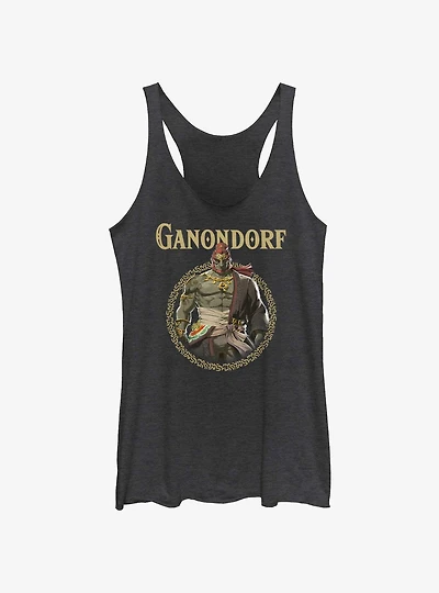 The Legend of Zelda: Tears of the Kingdom Ganondorf Badge Girls Tank
