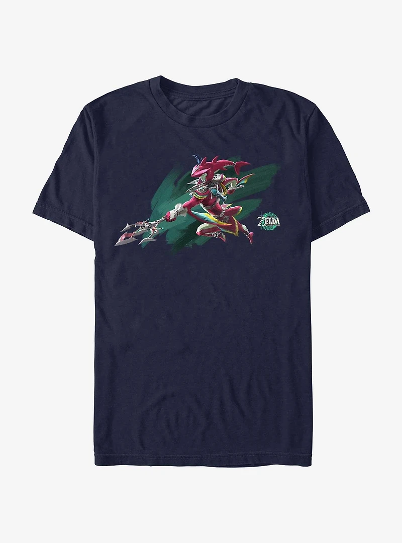 The Legend of Zelda: Tears of the Kingdom Sidon Logo T-Shirt