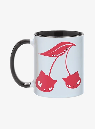 Emily The Strange Bad Kitten Club Cherries Mug 11oz