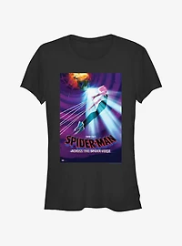 Spider-Man: Across The Spider-Verse Spider-Gwen Poster Girls T-Shirt