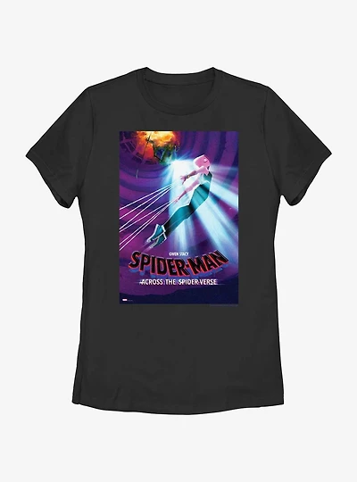 Spider-Man: Across The Spider-Verse Spider-Gwen Poster Womens T-Shirt