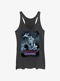 Spider-Man: Across The Spider-Verse Spot Poster Womens Tank Top