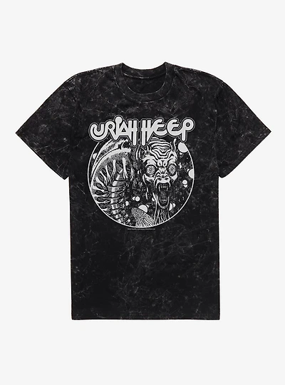 Uriah Heep Very 'Eavy Very 'Umble Mineral Wash T-Shirt