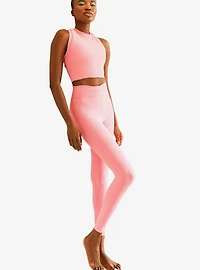 Dippin' Daisy's Lustre Leggings Tropical Punch Pink