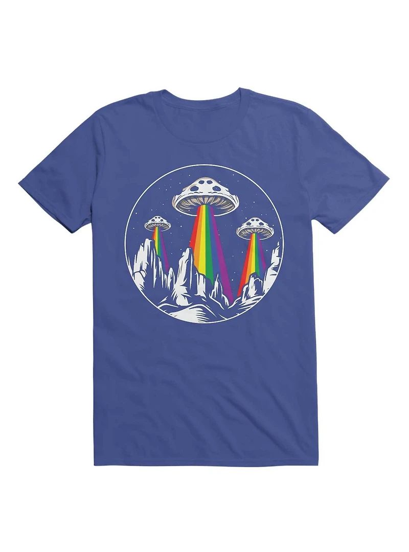 Alien Mushroom Lgbt T-Shirt