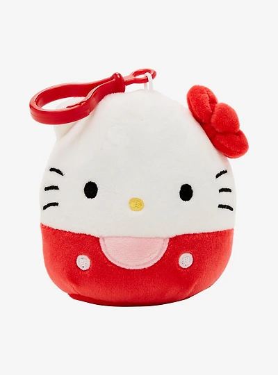 Squishmallows Sanrio Hello Kitty 3 Inch Plush Bag Clip