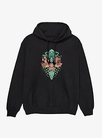 Studio Ghibli Spirited Away Chihiro And No Face Group Crest Hoodie