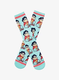 Steven Universe Allover Print Crew Socks - BoxLunch Exclusive