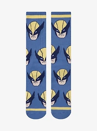Marvel X-Men Wolverine Allover Print Crew Socks