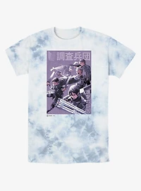 Attack On Titan Scout Regiment Fight Tie-Dye T-Shirt