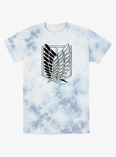 Attack On Titan Scout Regiment Tie-Dye T-Shirt