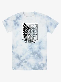 Attack On Titan Scout Regiment Tie-Dye T-Shirt