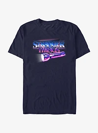 Stranger Things Retro Flashlight Logo T-Shirt
