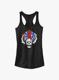 Stranger Things Hellfire Americana Girls Tank