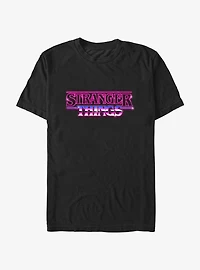 Stranger Things Logo Retro T-Shirt