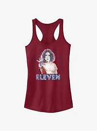 Stranger Things Tonal Eleven Girls Tank