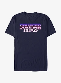 Stranger Things Metal Retro Logo T-Shirt