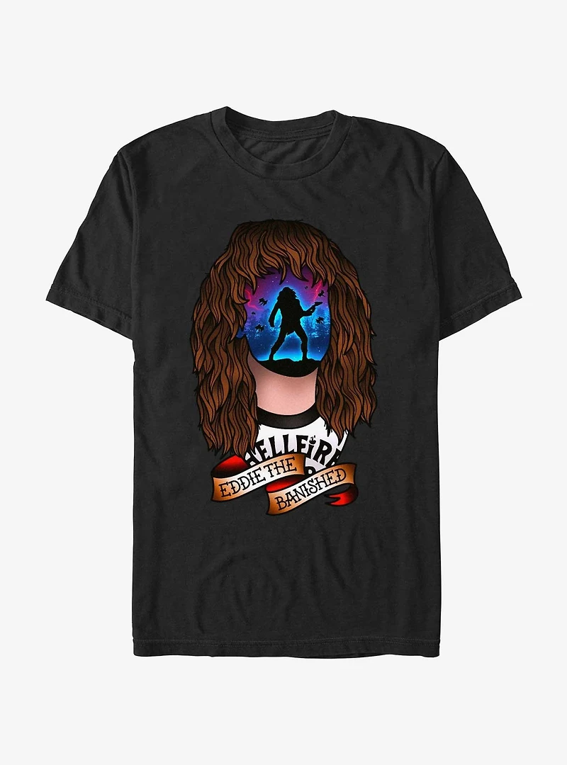 Stranger Things Tattoo Eddie T-Shirt
