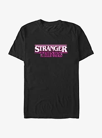 Stranger Things Logo Retro T-Shirt