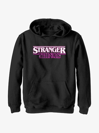 Stranger Things Logo Retro Youth Hoodie