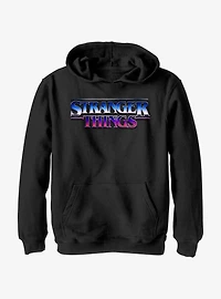 Stranger Things Metallic Logo Youth Hoodie