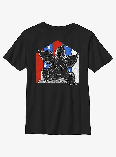 Stranger Things Demogorgon Badge Youth T-Shirt