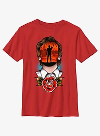 Stranger Things Tattoo Vecna Youth T-Shirt