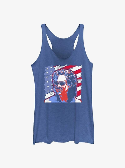 Stranger Things American Pride Billy Womens Tank Top