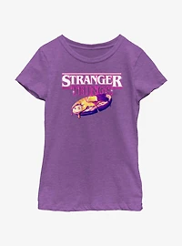 Stranger Things Retro Waffle Logo Youth Girls T-Shirt