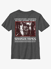Stranger Things Unfortunate Journey Youth T-Shirt