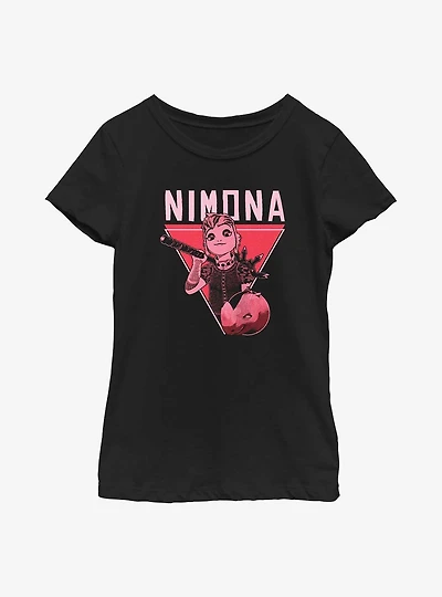 Nimona Badge Youth Girls T-Shirt