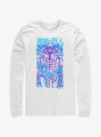 Attack On Titan Armored Titan Overlay Long-Sleeve T-Shirt