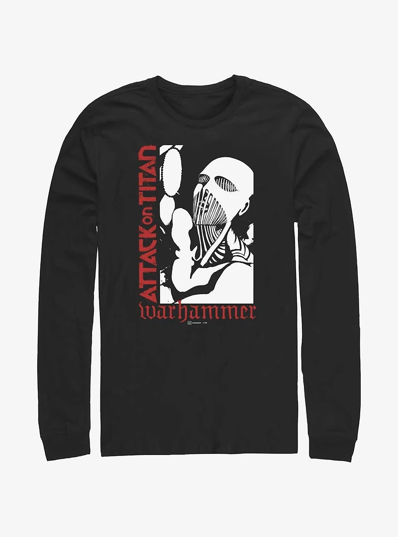Attack On Titan War Hammer Titan Long-Sleeve T-Shirt
