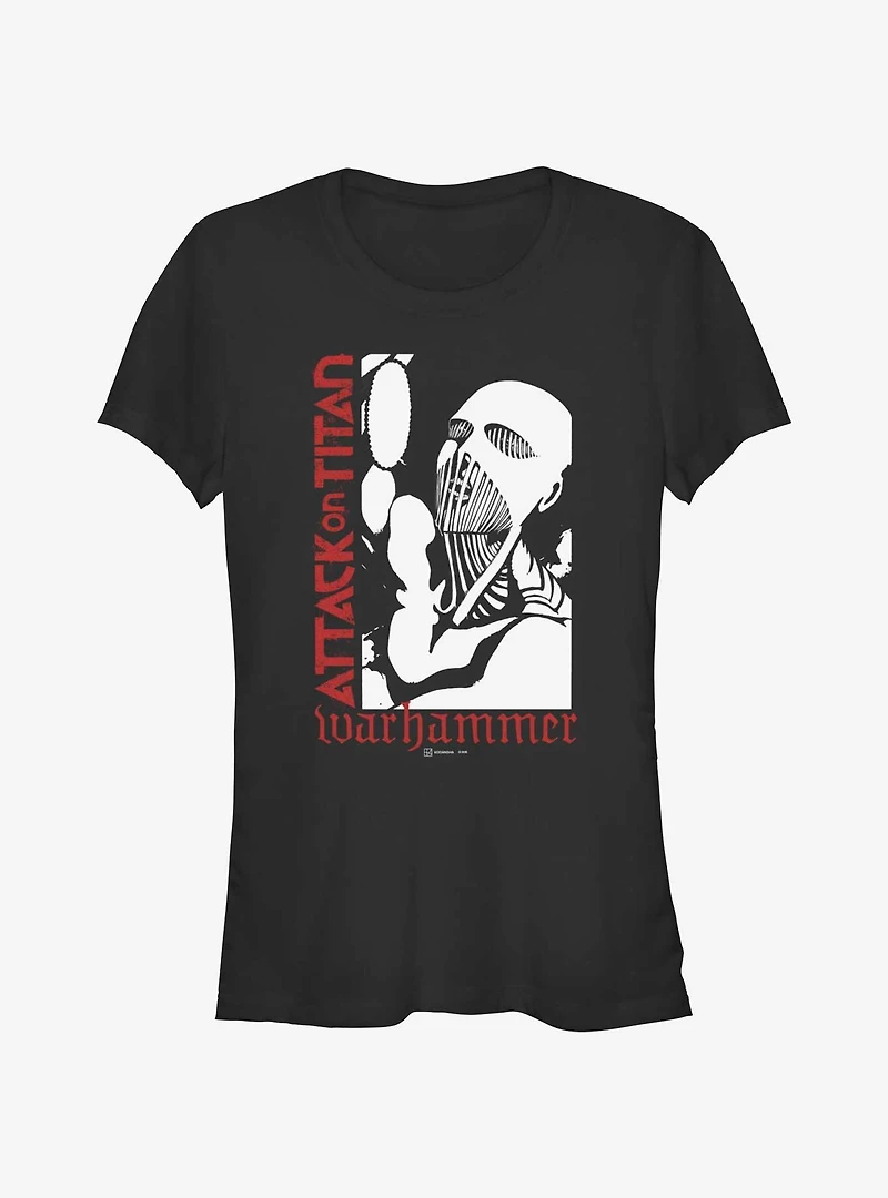 Attack On Titan War Hammer Titan Girls T-Shirt