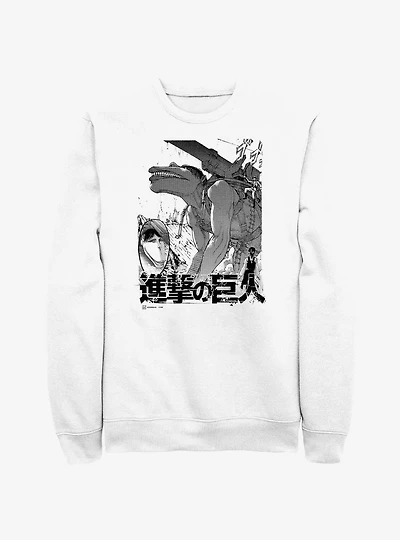 Attack On Titan Cart Titan Demolition Sweatshirt