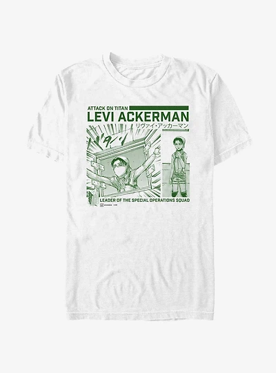 Attack On Titan Special Operations Squad Levi Ackerman T-Shirt