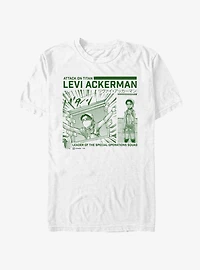 Attack On Titan Special Operations Squad Levi Ackerman T-Shirt