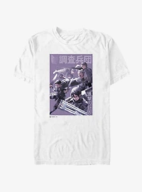 Attack On Titan Scout Regiment Fight T-Shirt