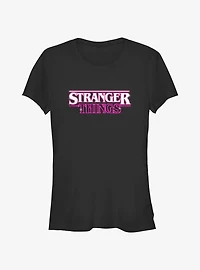 Stranger Things Logo Retro Girls T-Shirt