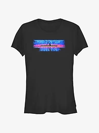 Stranger Things Retro Logo Girls T-Shirt