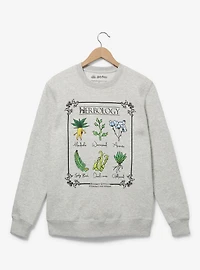 Harry Potter Herbology Plants Crewneck