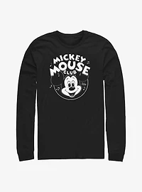 Disney100 Mickey Mouse Club Badge Long-Sleeve T-Shirt