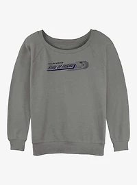 Disney 100 Pluto Tail Waggin' Kind Of Friend Girls Slouchy Sweatshirt