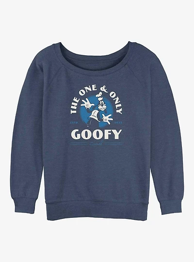 Disney 100 The One & Only Goofy Girls Slouchy Sweatshirt